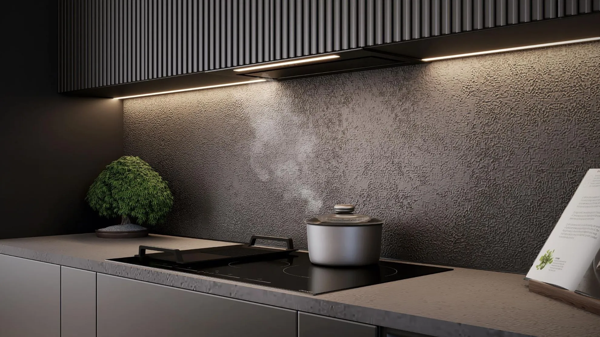 Obrázok ODSÁVAČ PLNE VSTAVANÝ KMV6020BLG