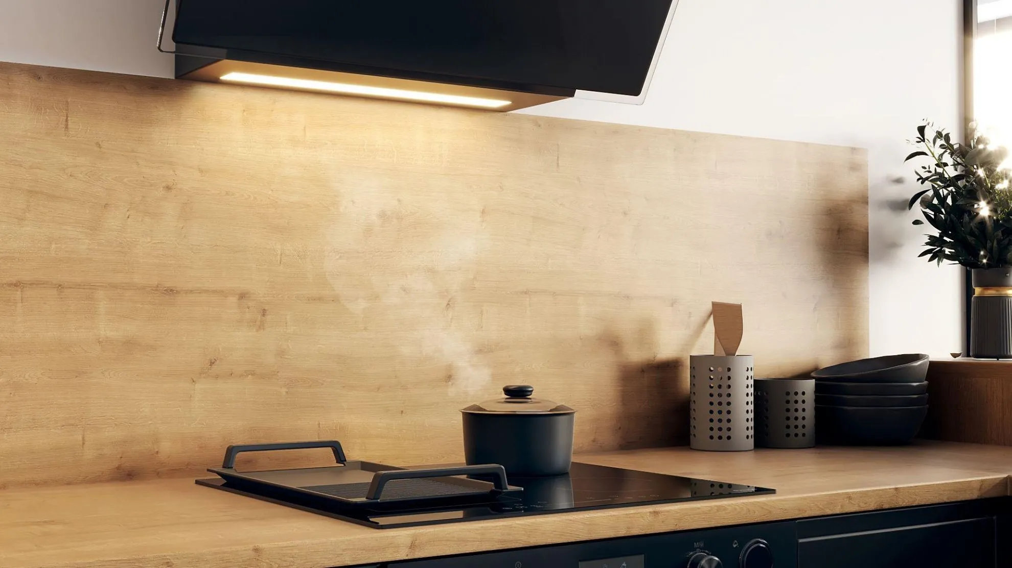 Obrázok ODSÁVAČ ŠÍKMÝ KOMÍNOVÝ KOS8301BLG