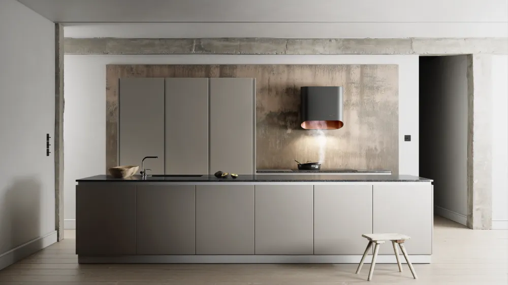 Obrázok ODSAVAČ KOMÍNOVÝ SIMPLE 60 BLACK ROSE GOLD CDP6002B/C