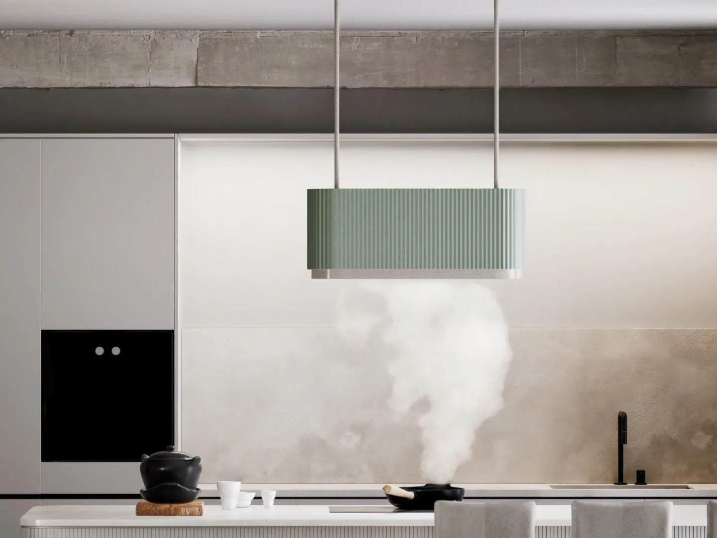 Obrázok Odsávač ostrovčekový MONO W Green CDW9001GR