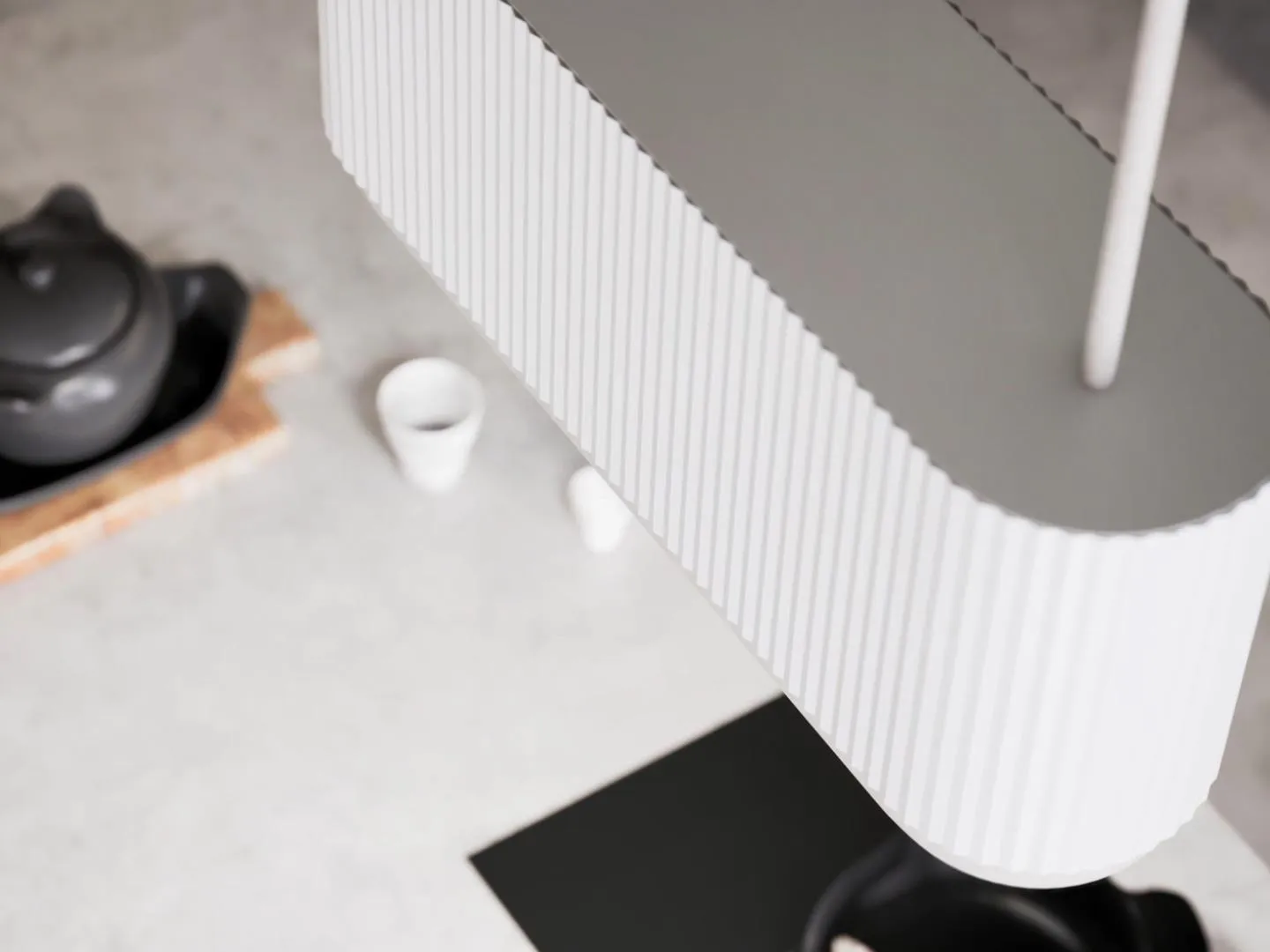 Obrázok Odsávač ostrovčekový MONO W White CDW9001W