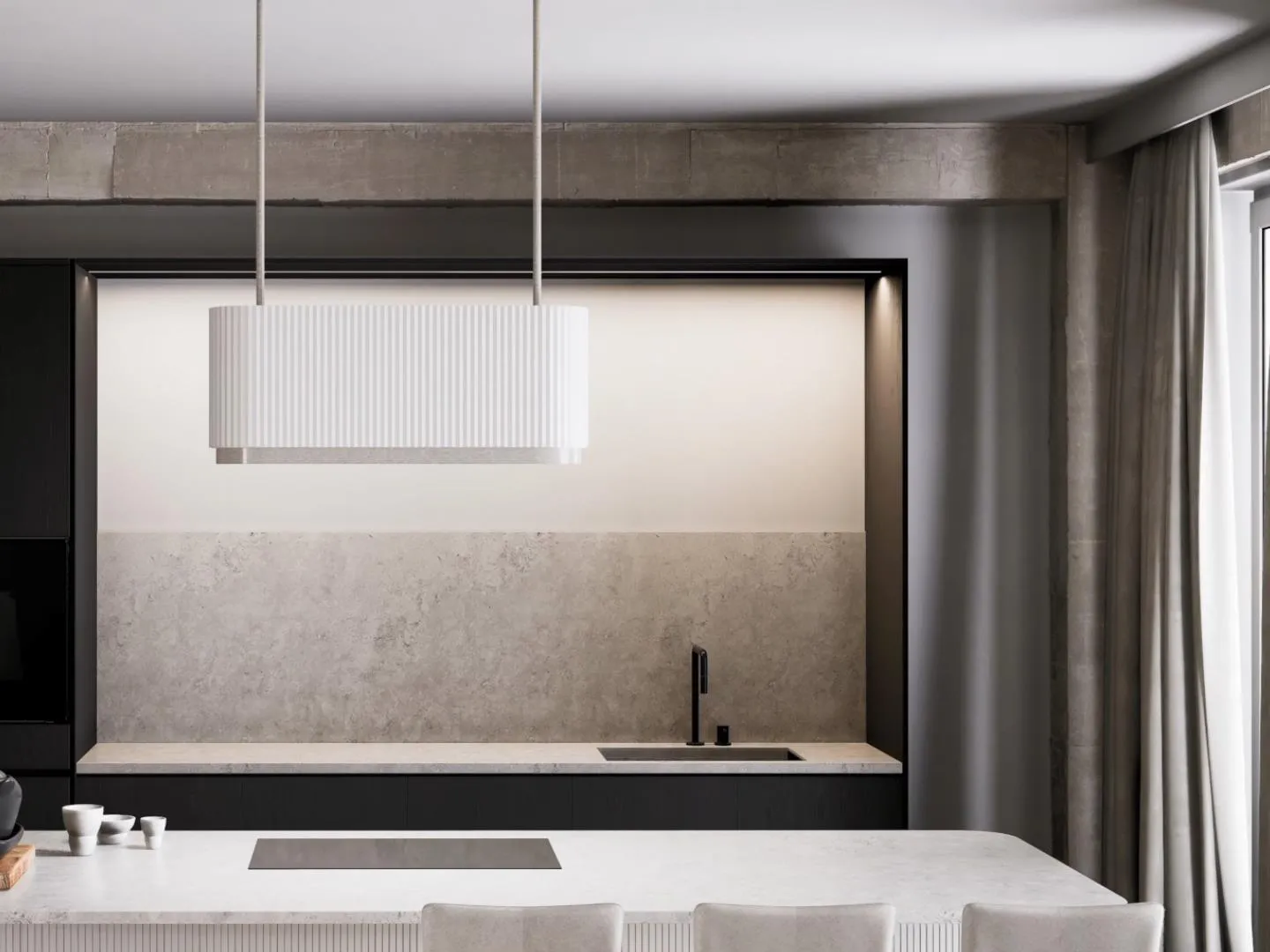 Obrázok Odsávač ostrovčekový MONO W White CDW9001W