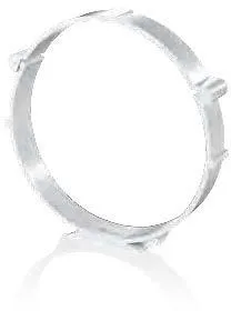 Obrázok Upevňovacia konzola pre kruhové potrubie 150 mm, biela