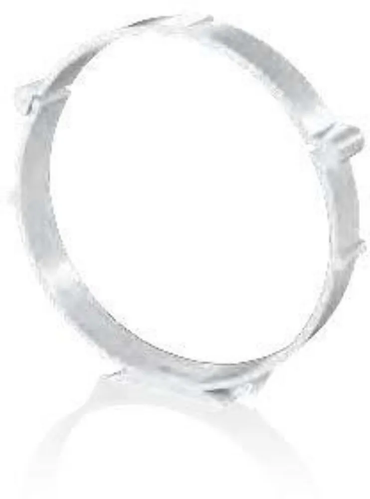 Upevňovacia konzola pre kruhové potrubie 150 mm, biela