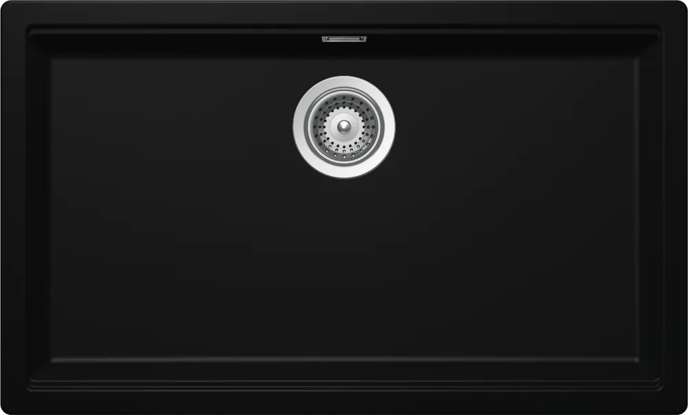 Dřez KIRUNA N-100XL NIGHT Uložení do roviny
