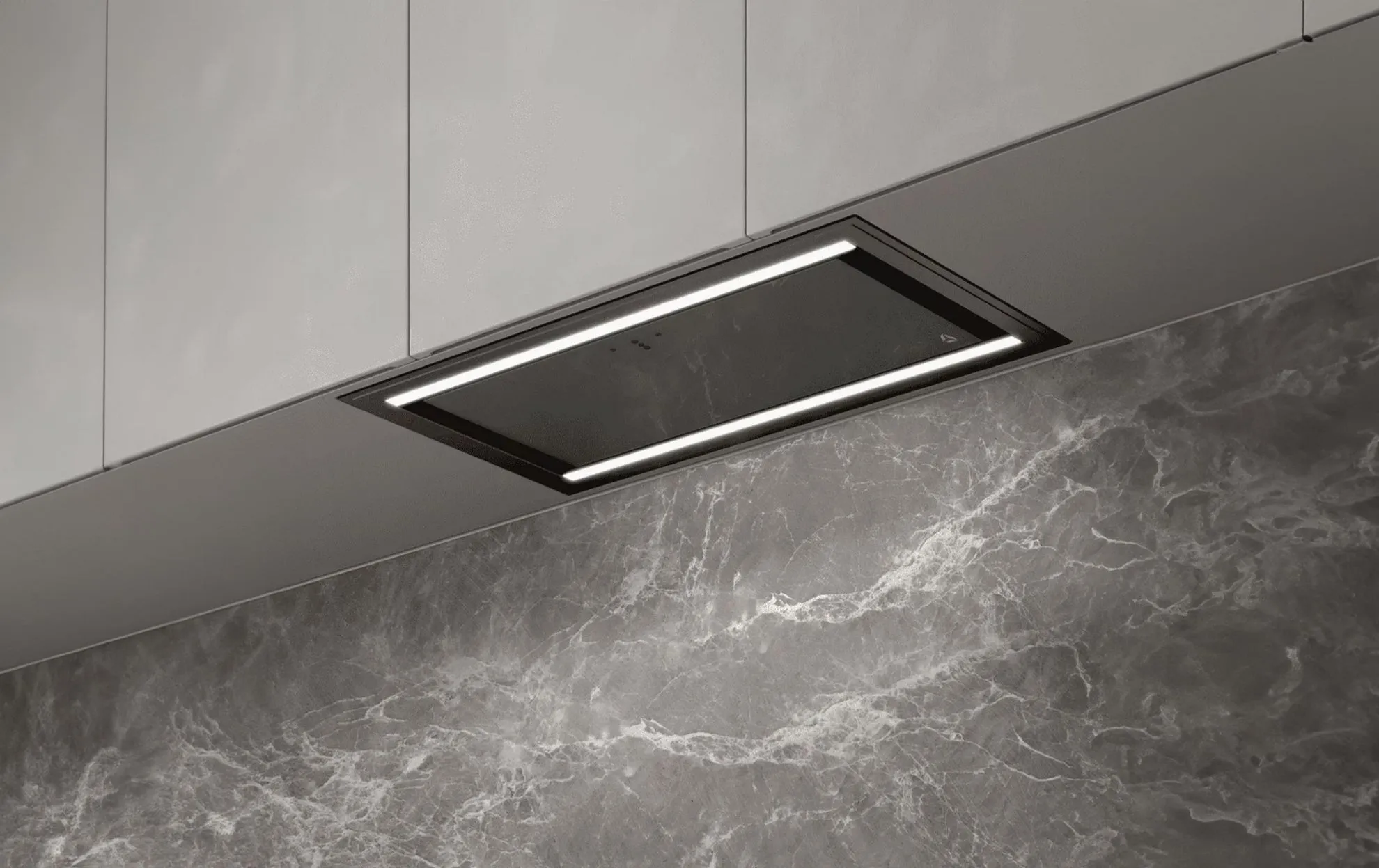 Obrázok Odsávač vstavaný do skrinky Duo 74 Black (CDZ7405C)