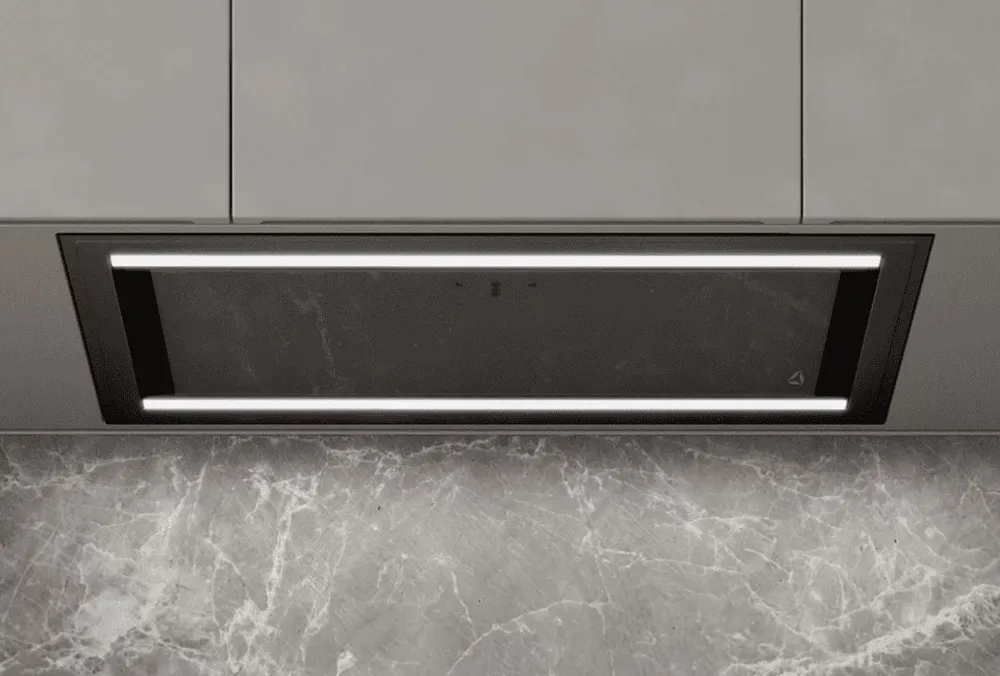 Odsávač vstavaný do skrinky Duo 55 Black (CDZ5505C)