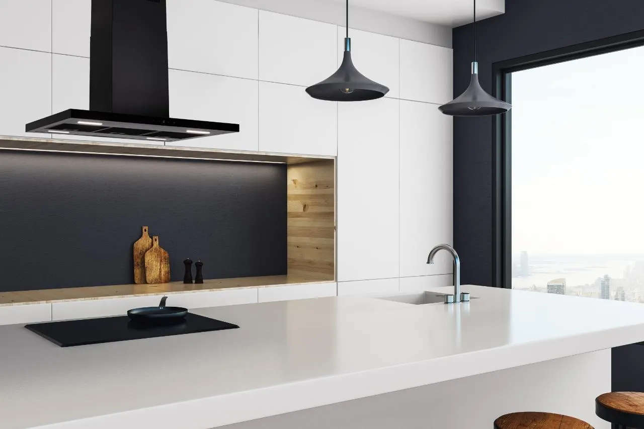 Obrázok ODSÁVAČ OSTROVČEKOVÝ KOI9213BLGH