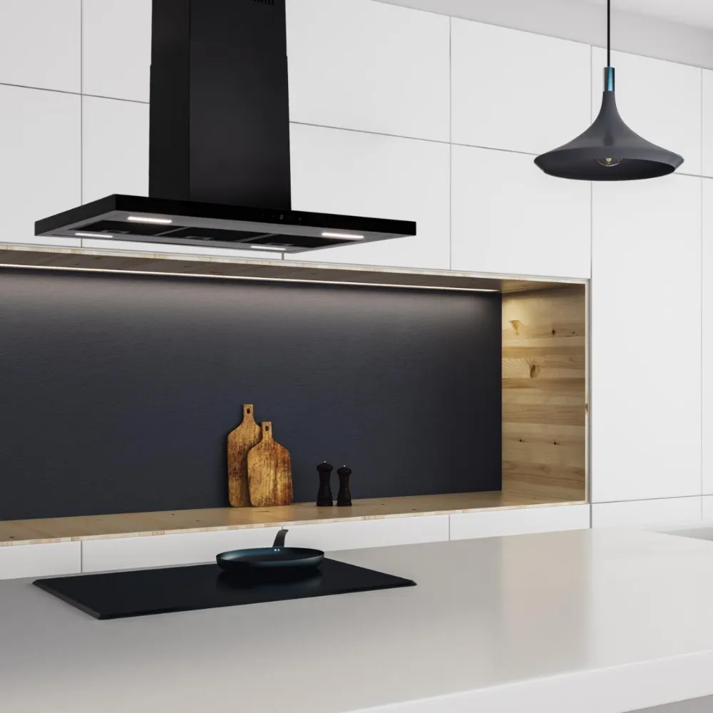 Obrázok ODSÁVAČ OSTROVČEKOVÝ KOI9213BLGH