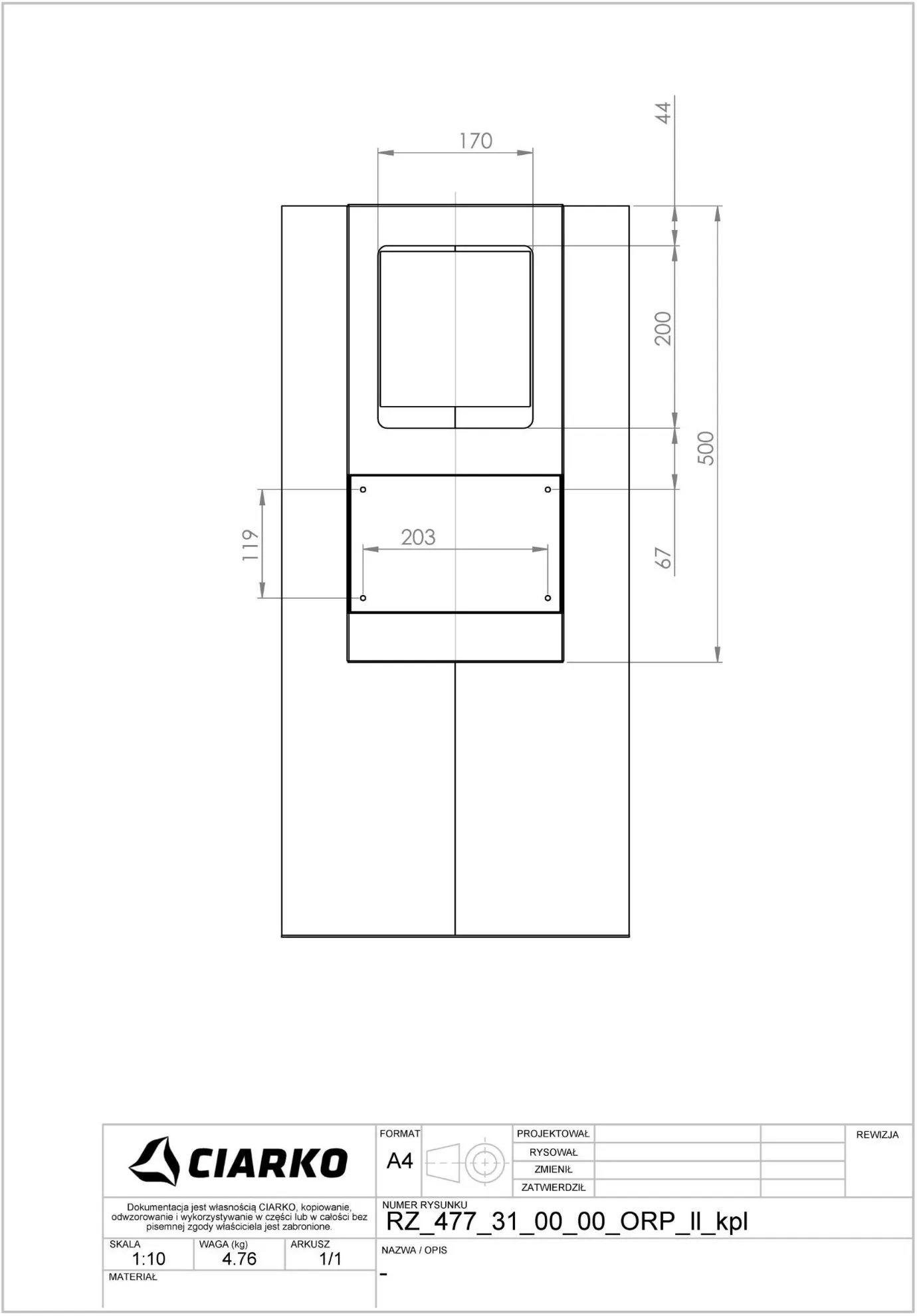 Obrázok Odsávač komínový Tubus Gold Steel (CDP3801GS)