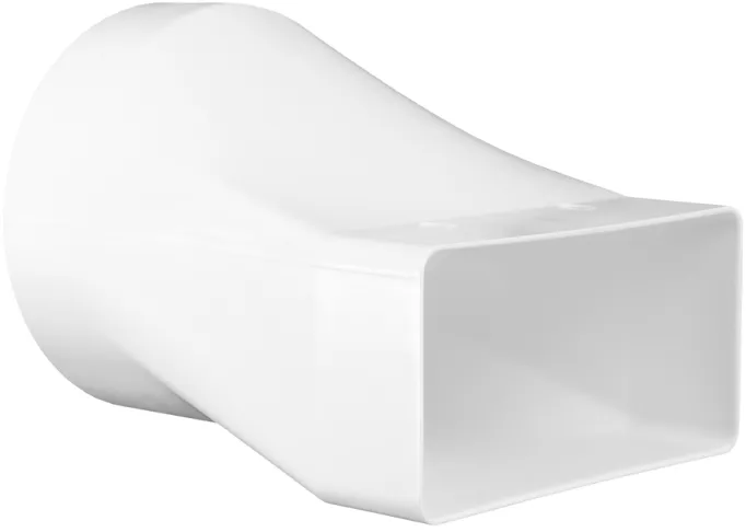 Obrázok Redukcia, prechod z hranatého potrubia na kruhové  220x90/150 mm