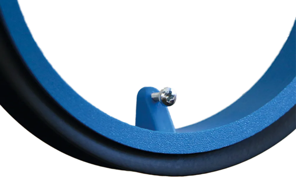 Obrázok Kruhová vodorovná pachutesná klapka s magnetom 150 mm pre odsávače