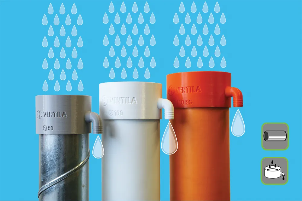 Obrázok Kruhový výpust kondenzátu 150 mm