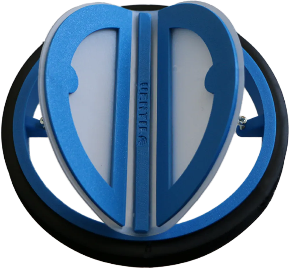 Kruhová pachutesná klapka s magnetom pre zvislé aj vodorovné použitie