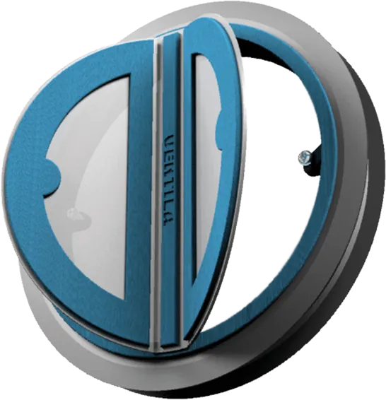 Obrázok Kruhová pachutesná klapka s magnetom pre zvislé aj vodorovné použitie