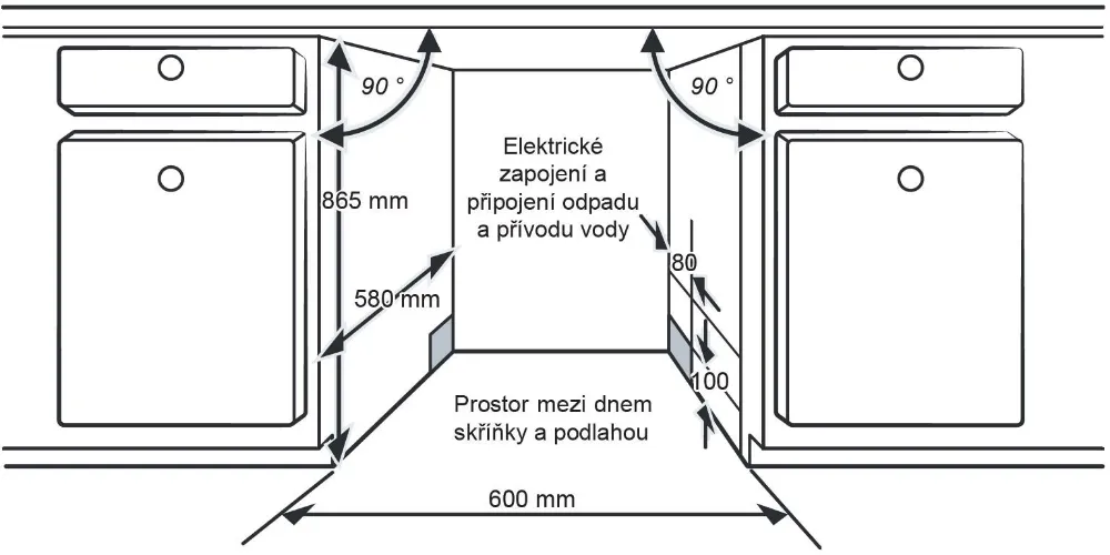 Obrázok UMÝVAČKA VSTAVANÁ DCJ632DQB