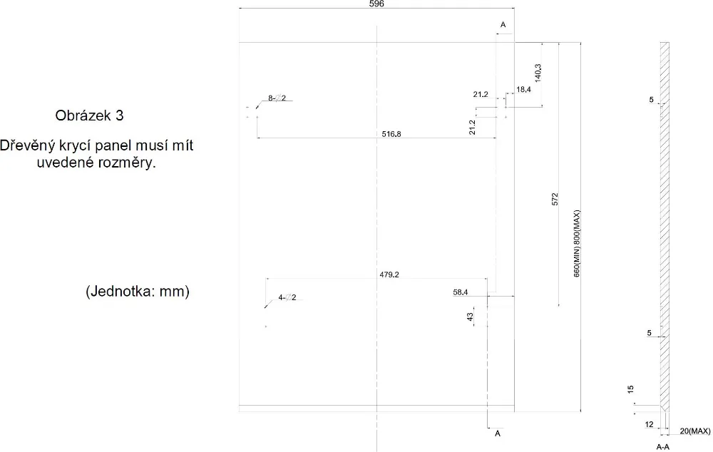 Obrázok UMÝVAČKA VSTAVANÁ DBJ434DQA