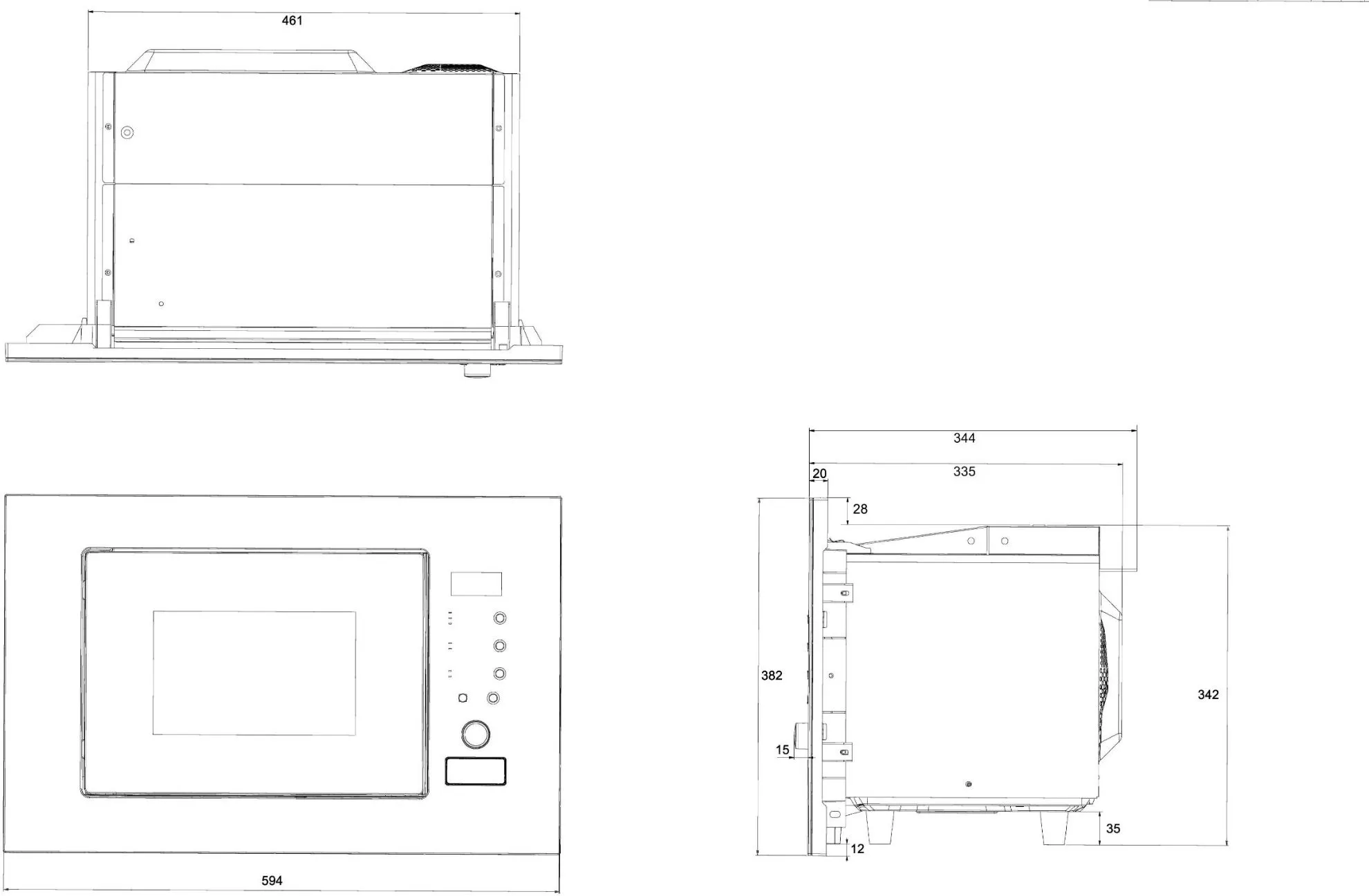 Obrázok MIKROVLNNÁ RÚRA BMG2508B