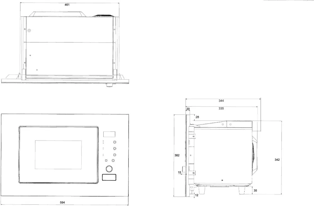 Obrázok MIKROVLNNÁ RÚRA BMG2508B