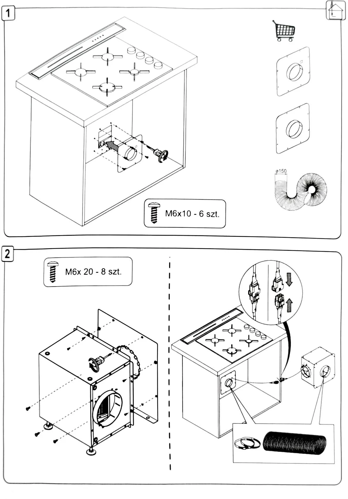 Obrázok Sada OUT Moondraft CDA9060