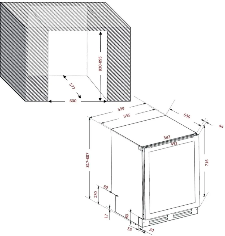 Obrázok VINOTÉKA AVU51D82