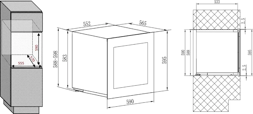 Obrázok Vinotéka AVI60PLATINUM