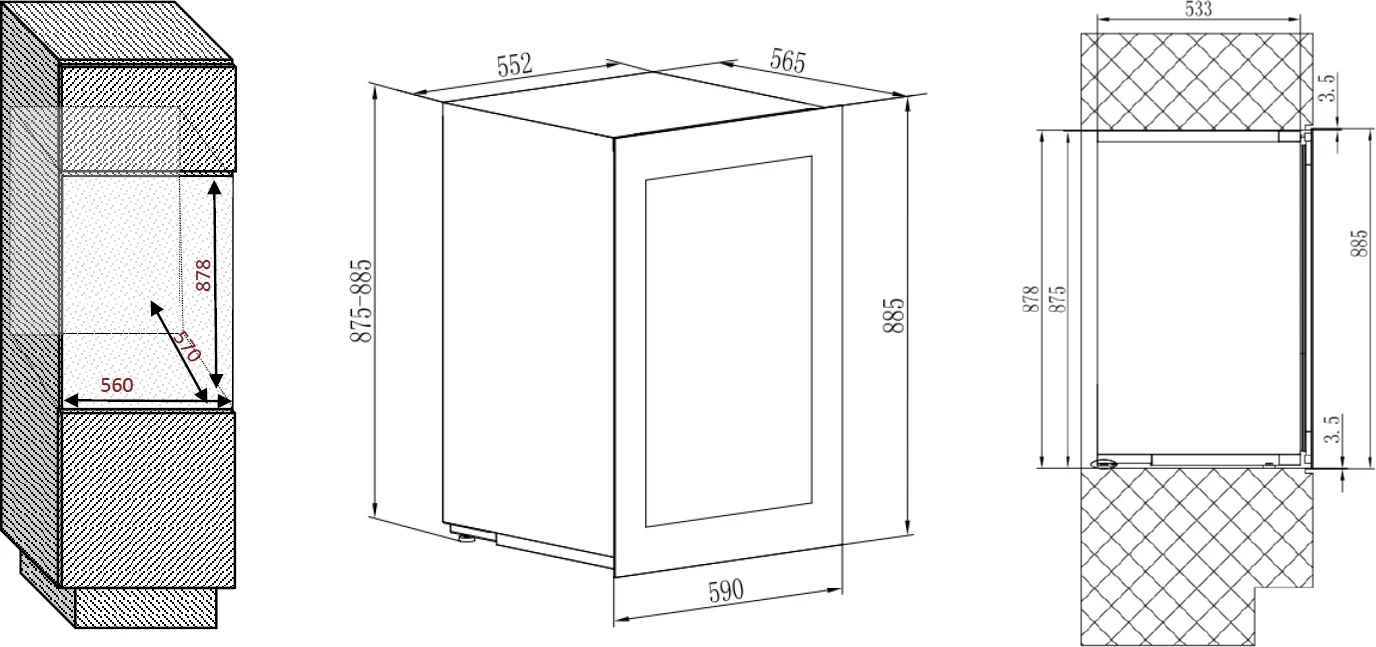 Obrázok VINOTÉKA AVI88PLATINUM