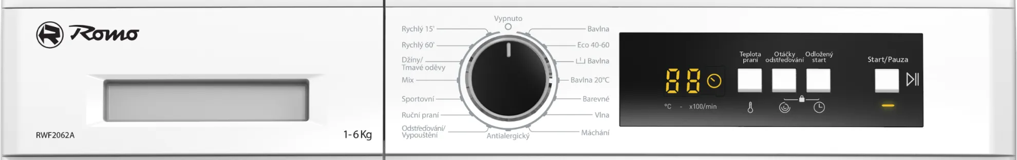 Obrázok PRAČKA RWF2062A