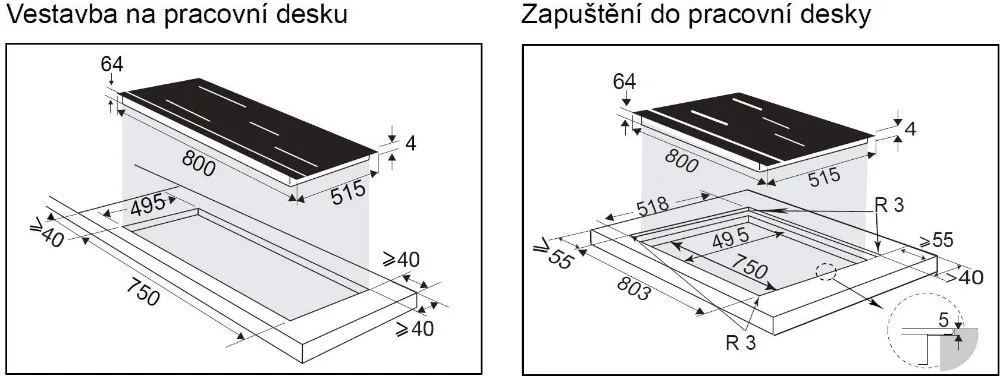 Obrázok DOSKA INDUKČNÁ DPI4830B