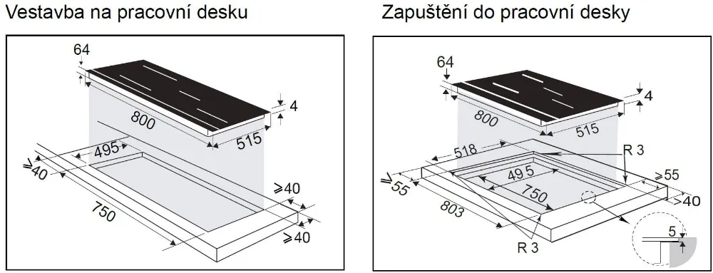Obrázok DOSKA INDUKČNÁ DPI4831BT
