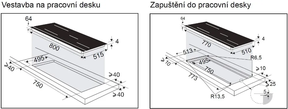 Obrázok DOSKA INDUKČNÁ DPI4820X