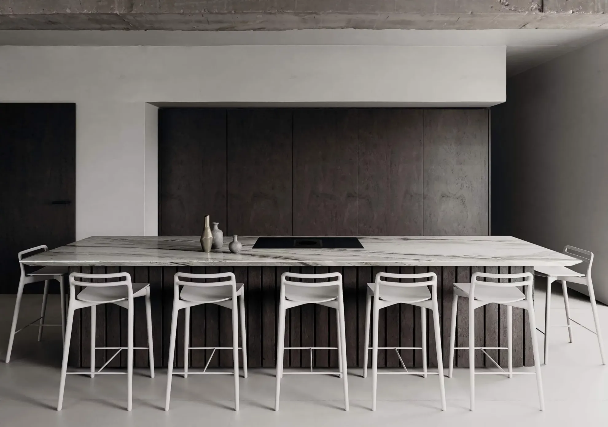 Obrázok INDUKČNÁ DOSKA S INTEGROVANÝM ODSÁVAČOM WIZARD ONE CDB8301C