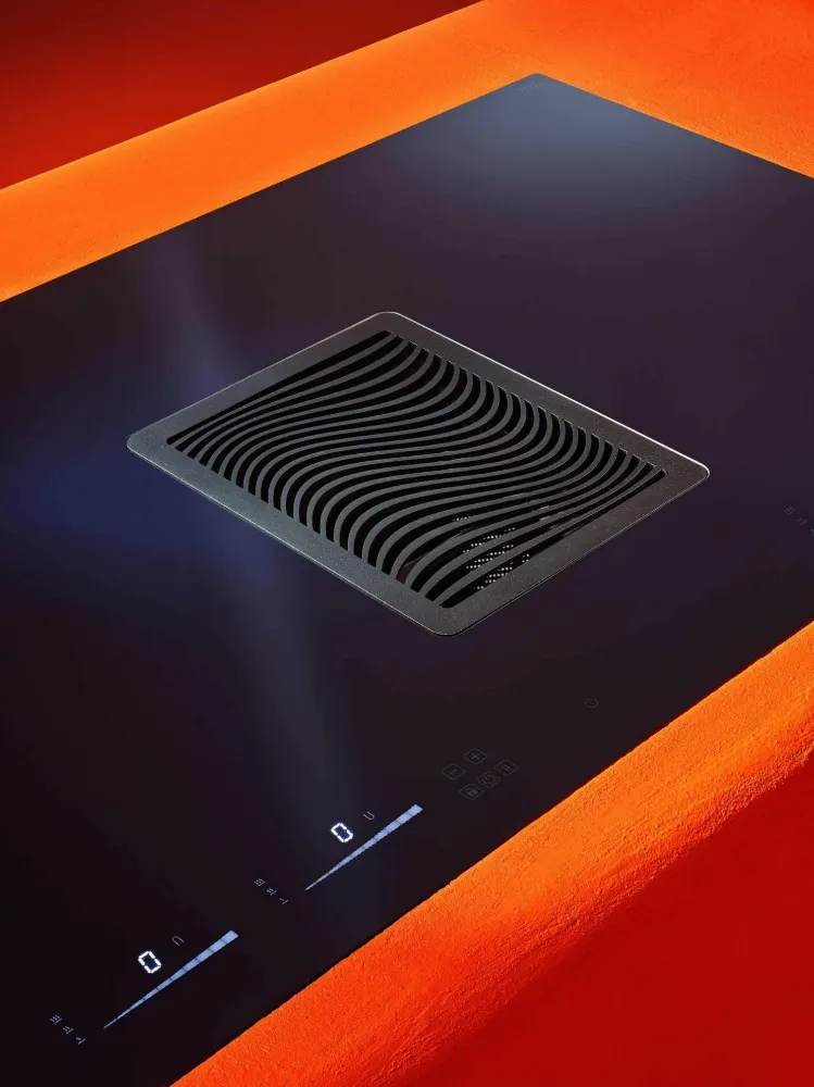 Obrázok INDUKČNÁ DOSKA S INTEGROVANÝM ODSÁVAČOM WIZARD 2.0 CDB8302C