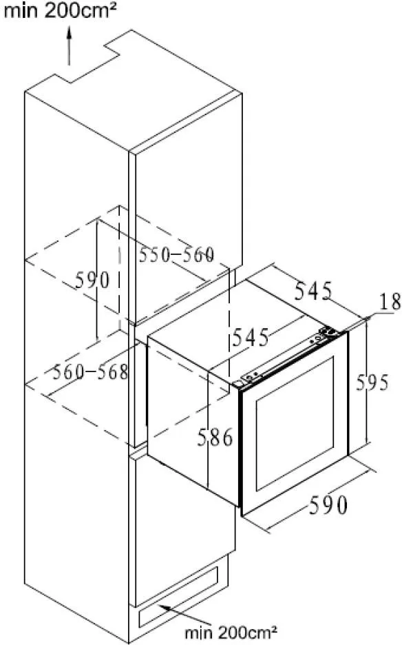 Obrázok VINOTÉKA DIW36DFB
