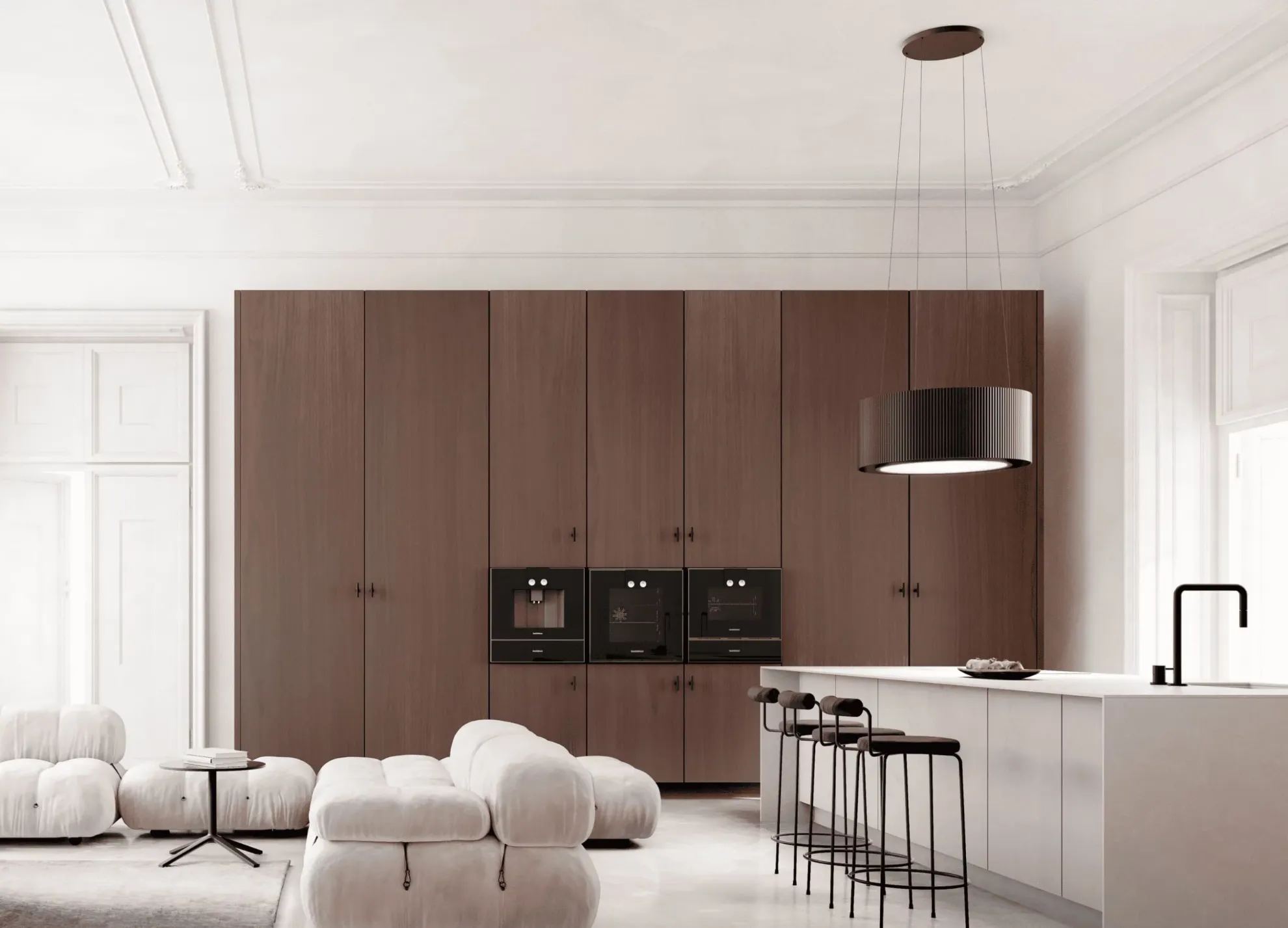 Obrázok OSTROVČEKOVÝ ODSÁVAČ MONO LIGHT 80 BLACK CDW8001C