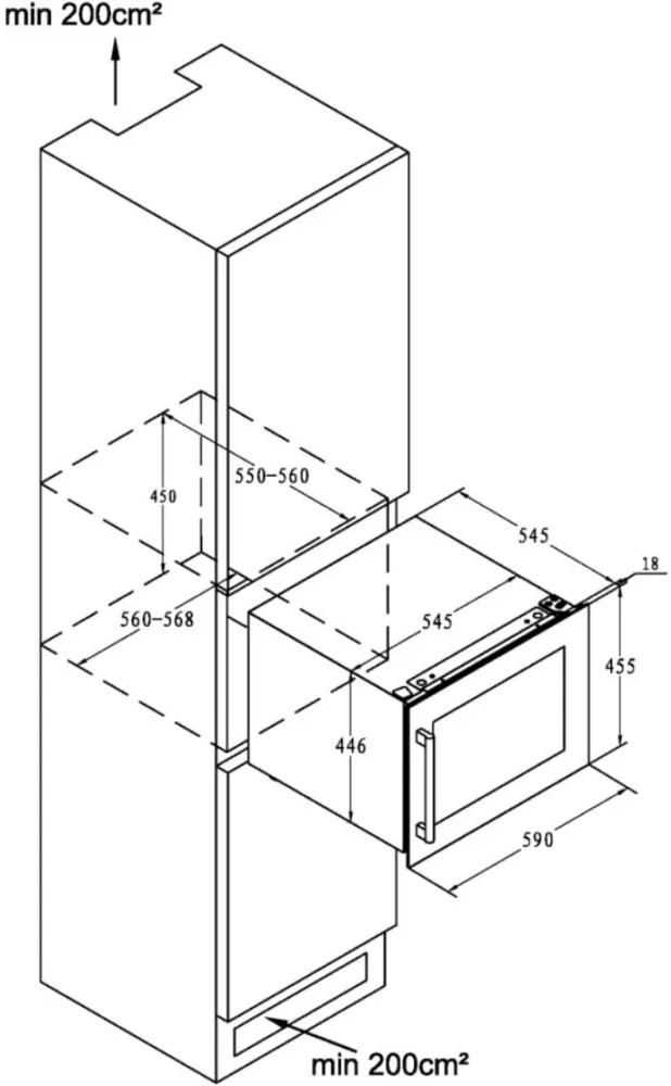 Obrázok VINOTÉKA DIW28FB
