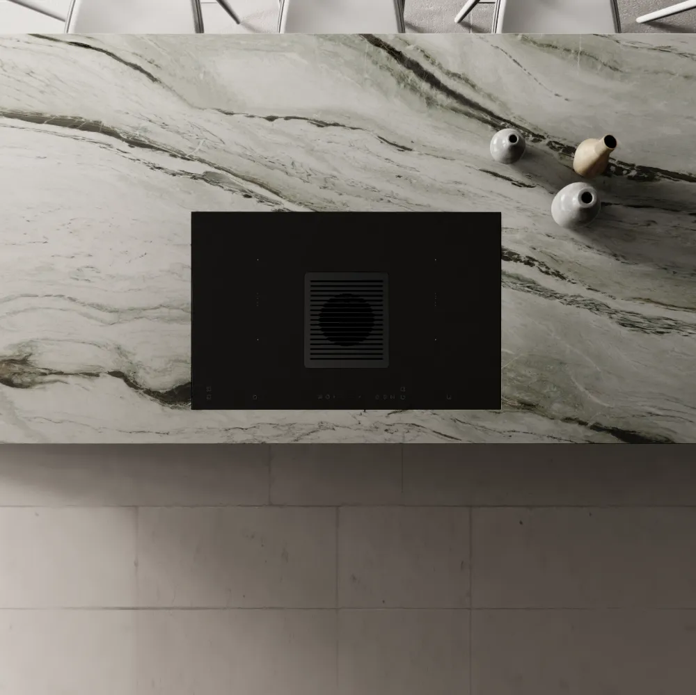 Obrázok INDUKČNÁ DOSKA S INTEGROVANÝM ODSÁVAČOM WIZARD ONE CDB8301C