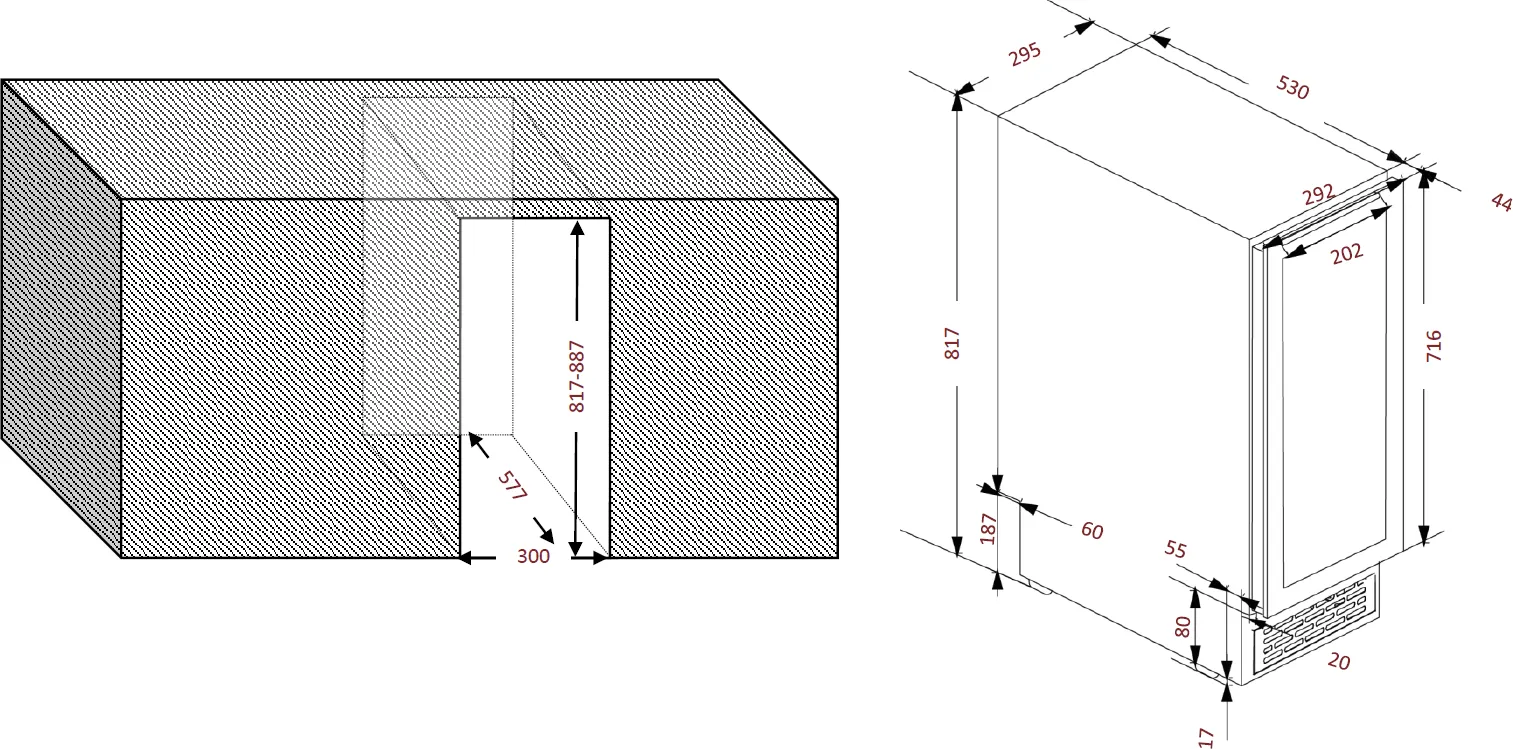 Obrázok VINOTÉKA AVU27D82
