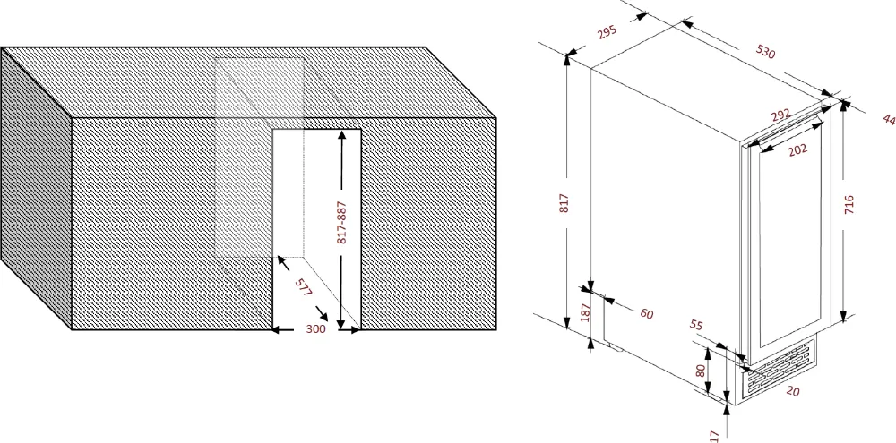 Obrázok VINOTÉKA AVU27D82