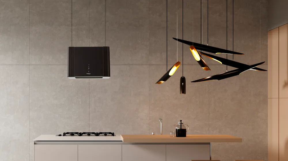 Obrázok Odsávač ostrovčekový KMI4500BLG