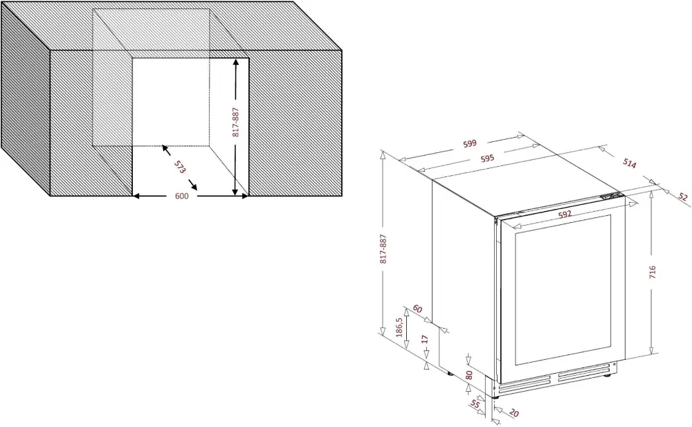 Obrázok VINOTÉKA AVU50PLATINUM