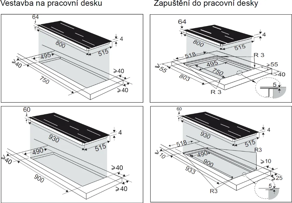 Obrázok DOSKA INDUKČNÁ DPI4831W