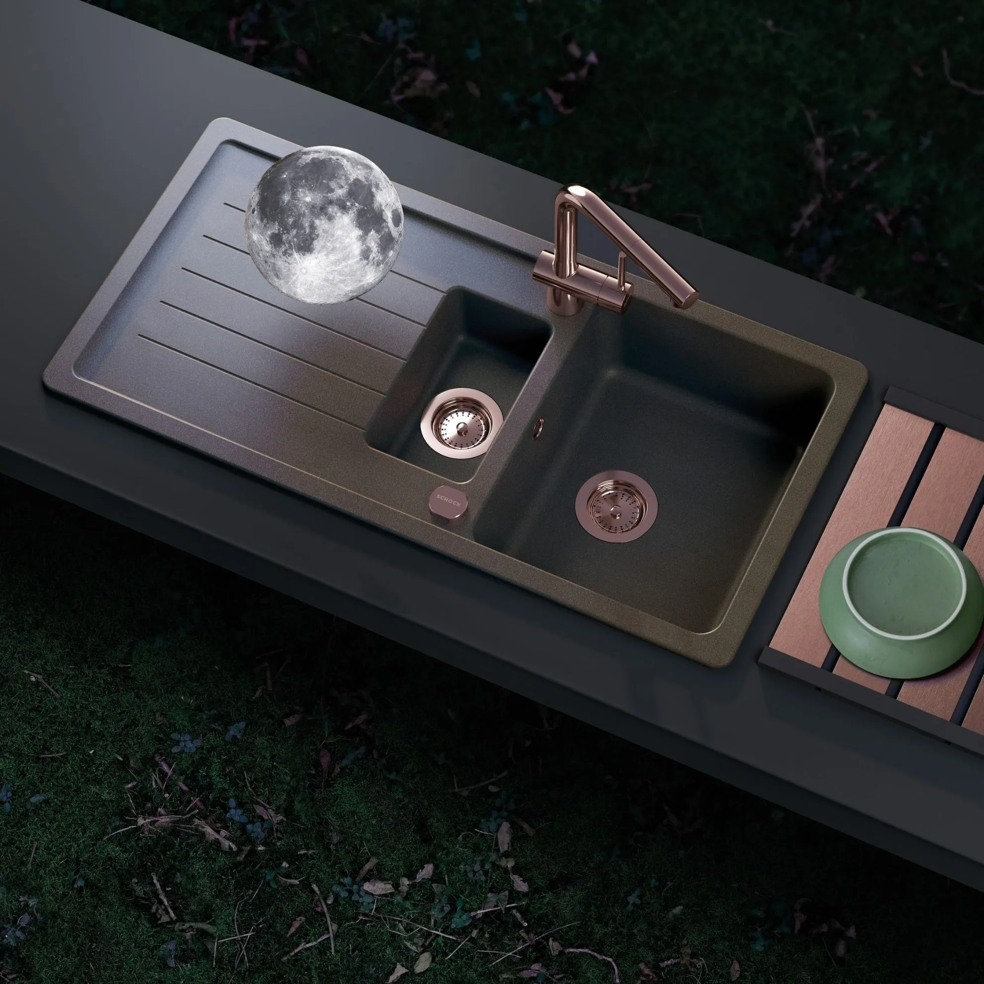 Obrázok Viditelné části v barevném provedení Copper brushed / 400051COB