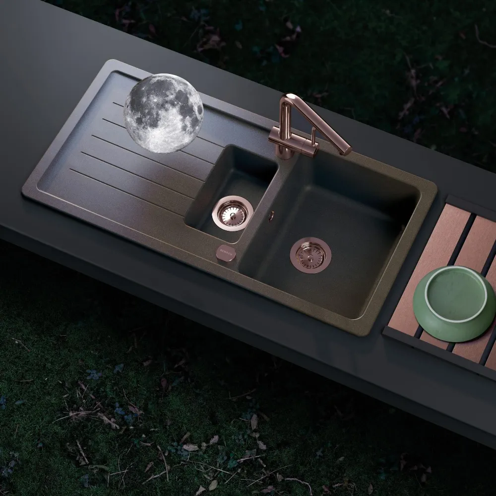 Obrázok Viditelné části v barevném provedení Copper brushed / 400051COB