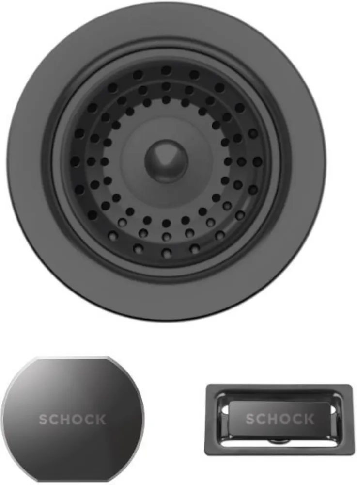 Viditelné části v barevném provedení Gunmetal brushed / 400055GUB