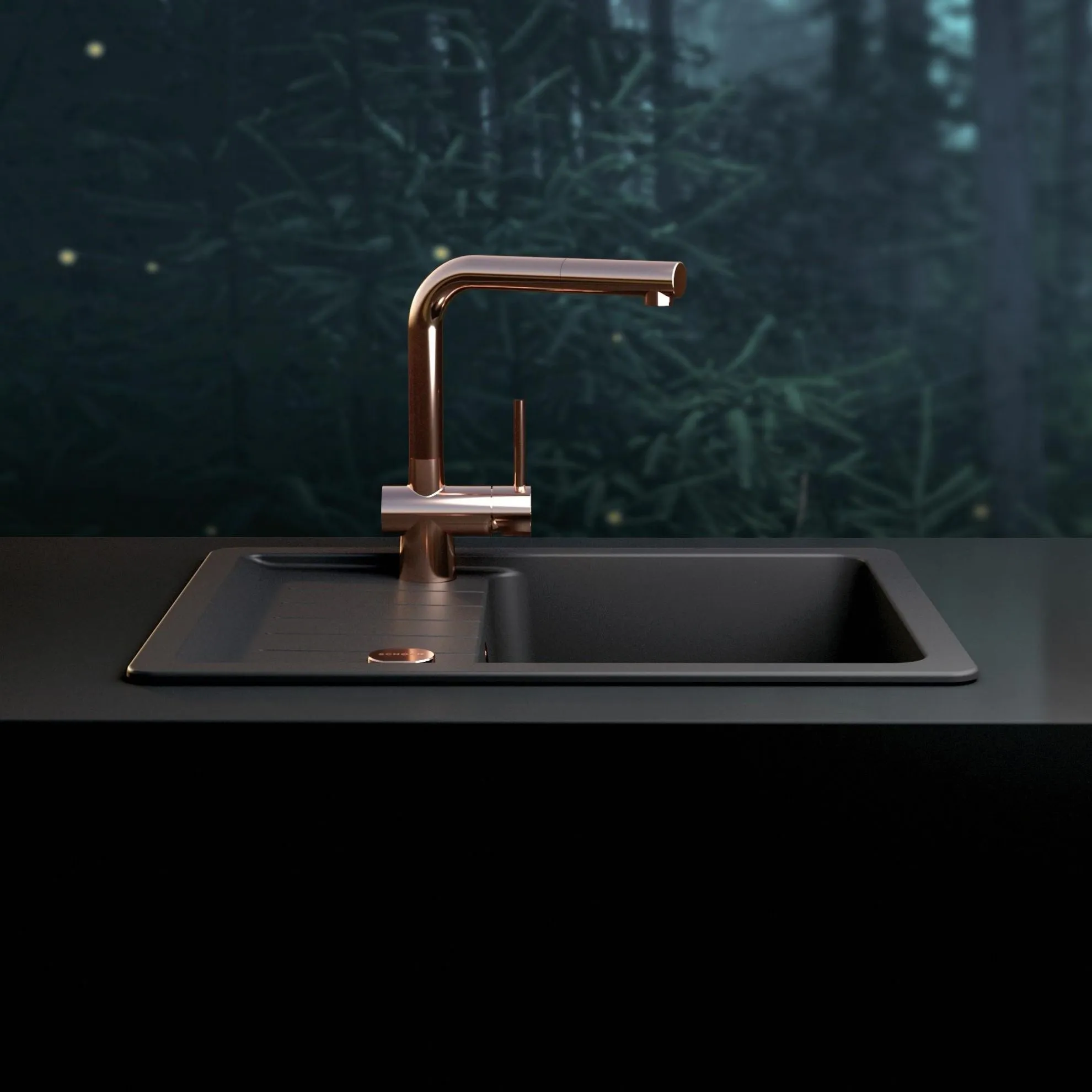 Obrázok Viditelné části v barevném provedení Copper brushed / 400065COB