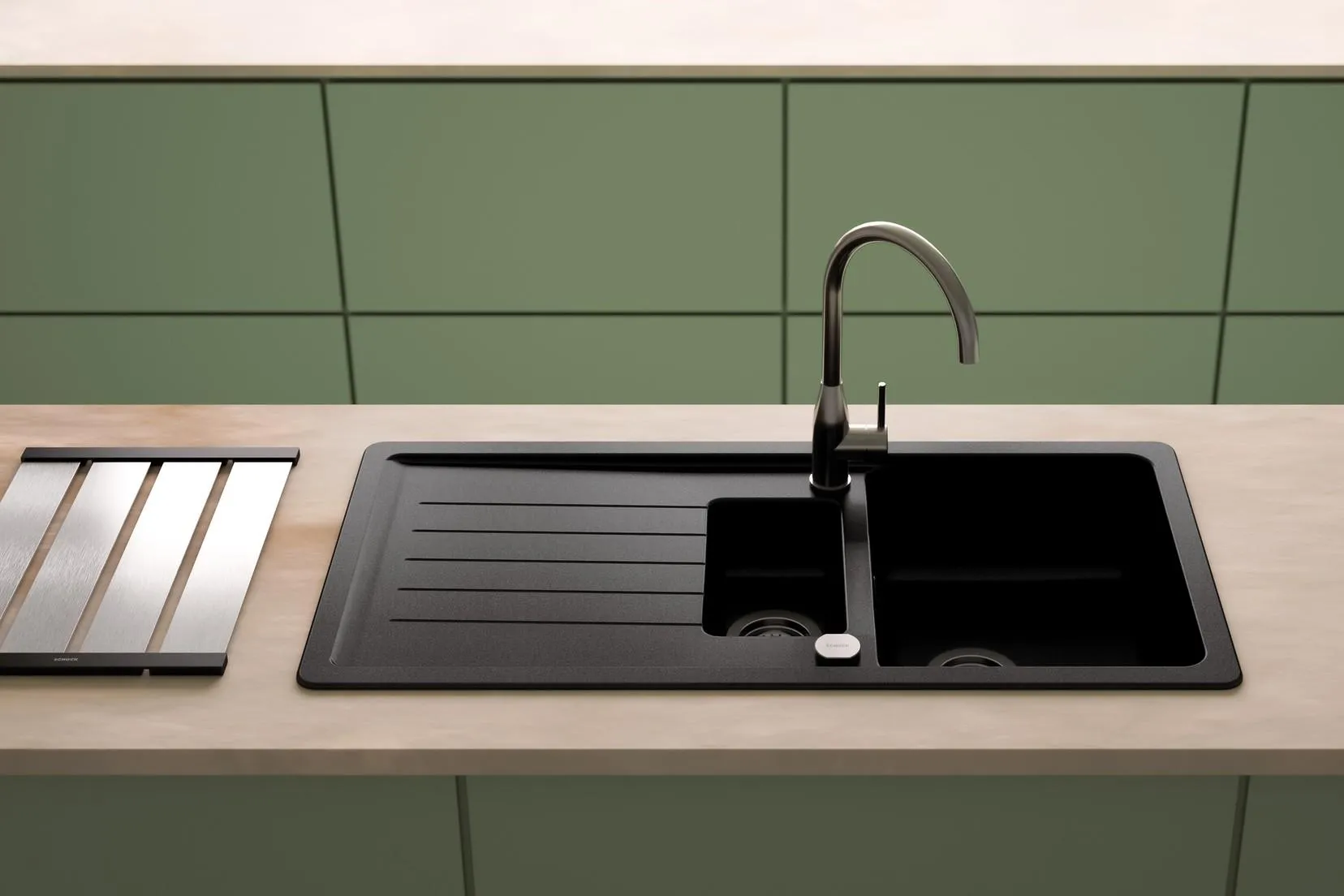 Obrázok Viditelné části v barevném provedení Gunmetal brushed / 400065GUB