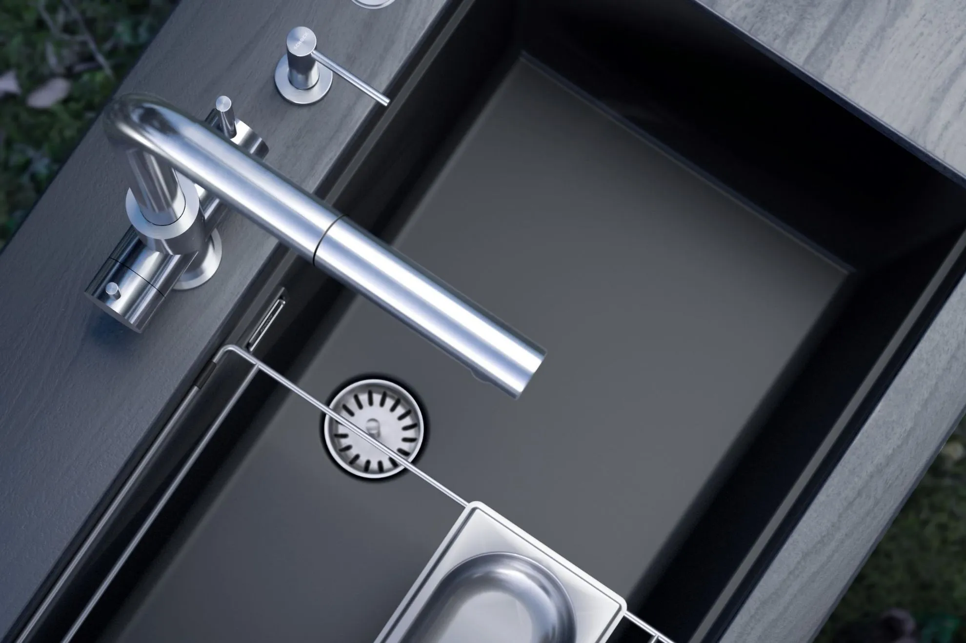 Obrázok Dávkovač saponátu SAMO L Gunmetal brushed