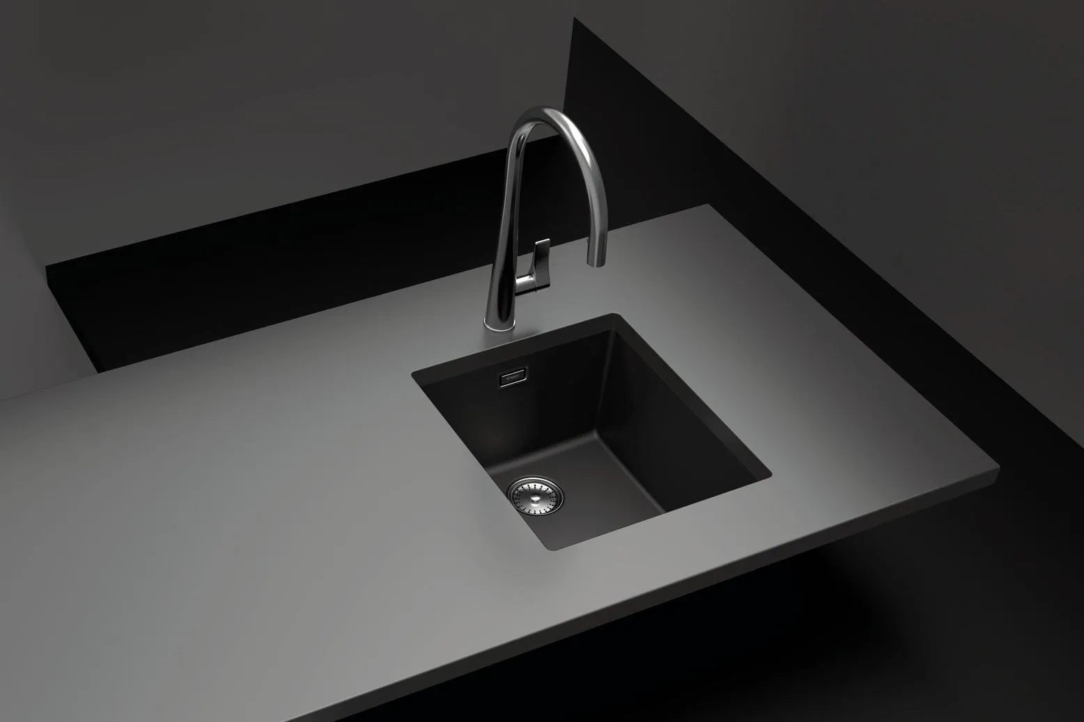 Obrázok Dřez GREENWICH N-100S Puro (do roviny)