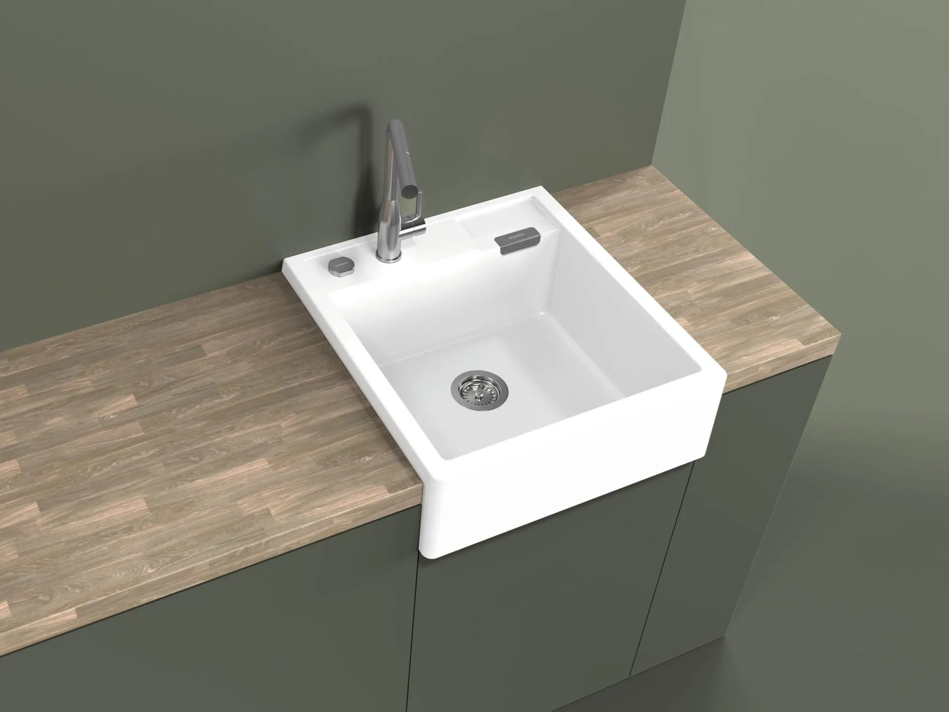 Obrázok Dřez KALLIO M-100 Ivy Modulární uložení